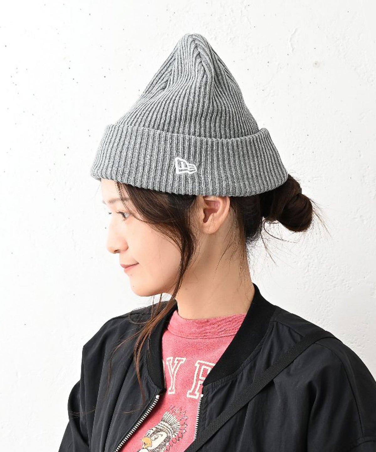 NEW ERA｜RIB CUFF KNIT HGRY(ニット帽) [[15119614]][C]
