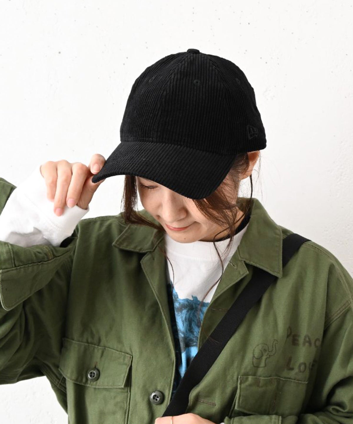NEW ERA｜920ES BASIC 8W CORDUROY BLK [[15137197]][C]