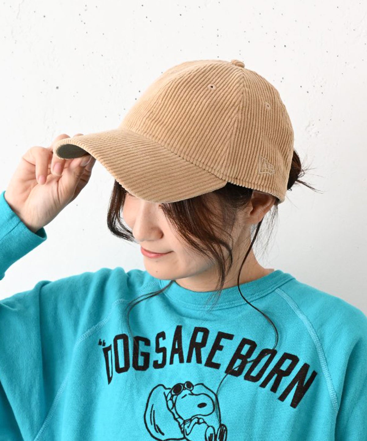  NEW ERA｜920ES BASIC 8W CORDUROY BEI(コーデュロイキャップ) [[15137198]][C]