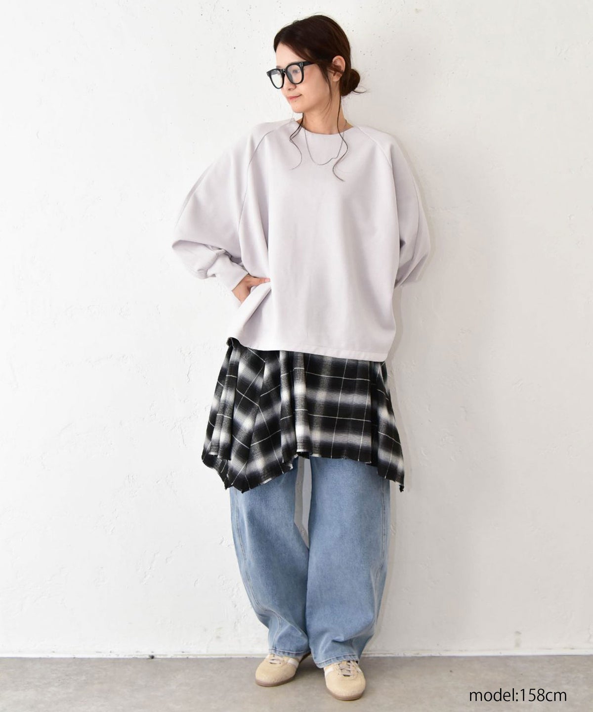 HUMS｜ワイドシルエットプルオーバー [[RNK-2692]][C]