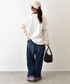 DENIM&DUNGAREE｜テンジクFOREVERレイヤード L/S TEE [[22680402]][C]