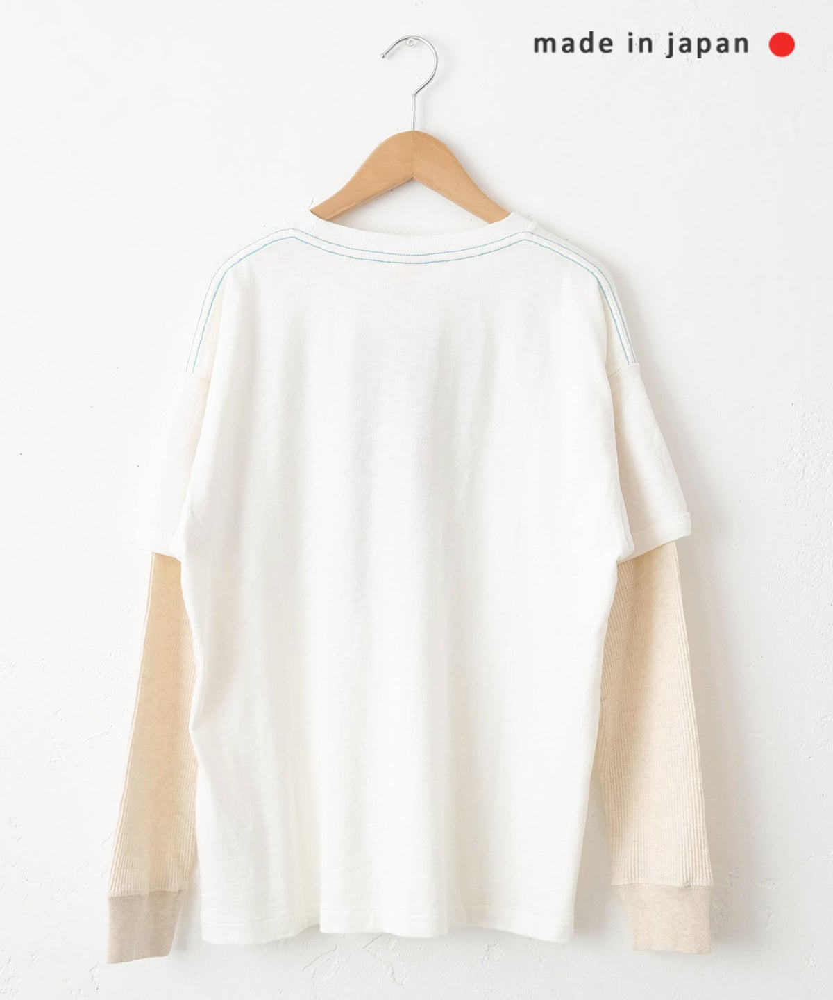 DENIM&DUNGAREE｜テンジクFOREVERレイヤード L/S TEE [[22680402]]