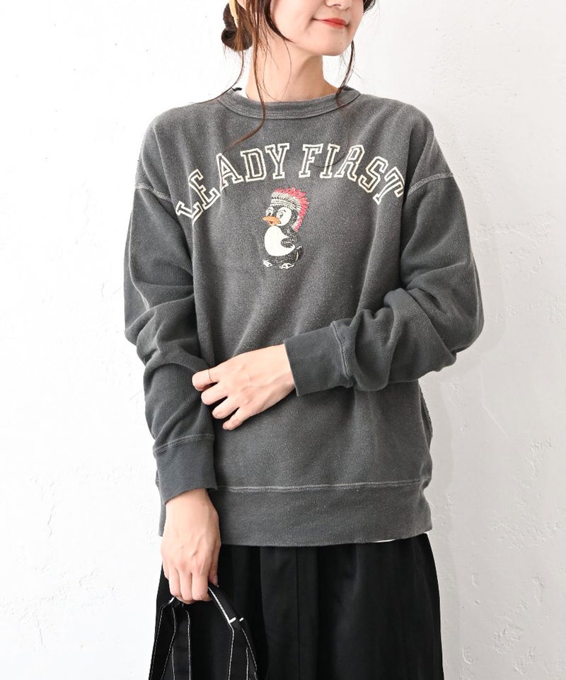 DENIM&DUNGAREE｜ビンテージウラケPENNIEスウェット [[22680414]][C]
