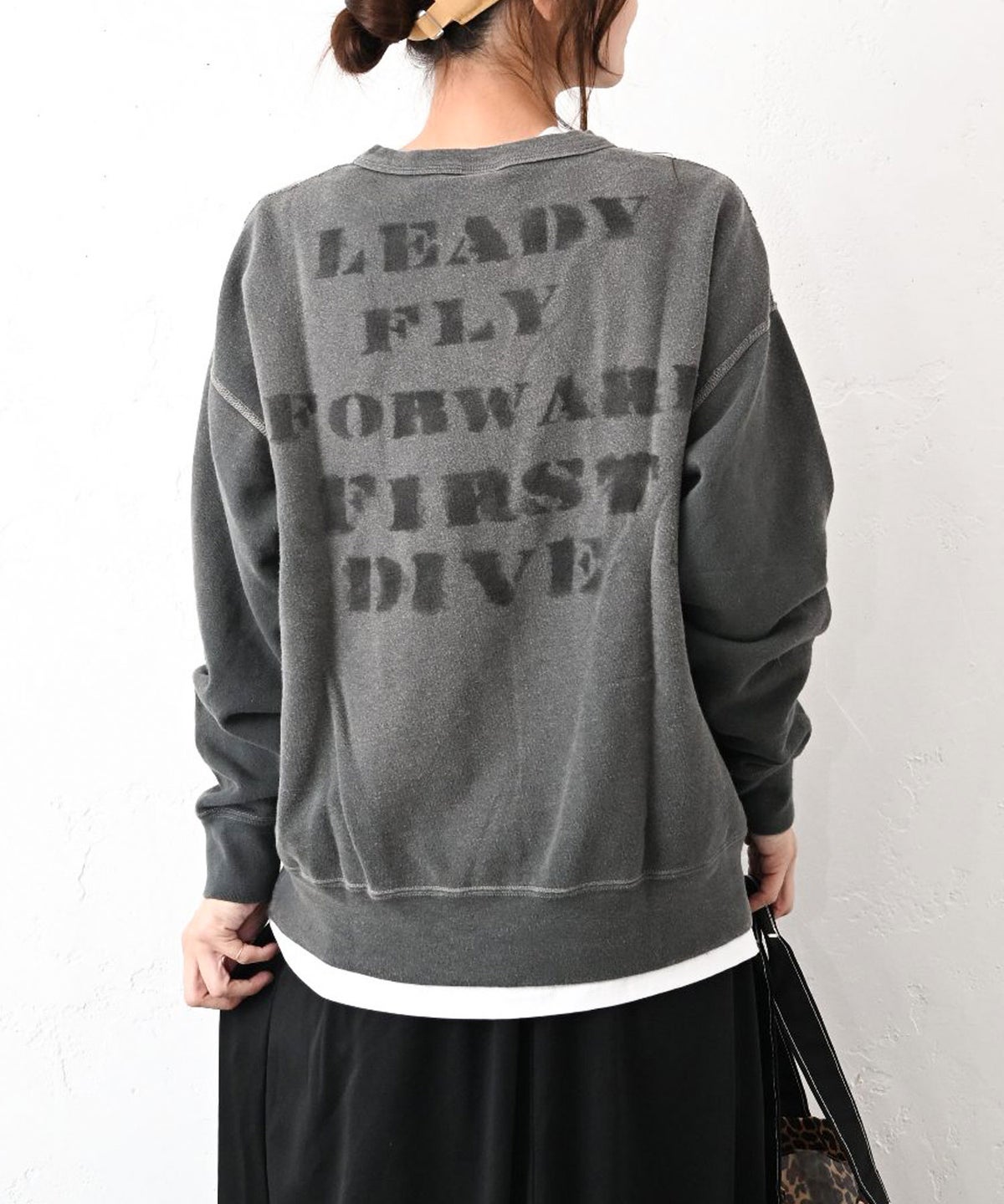 DENIM&DUNGAREE｜ビンテージウラケPENNIEスウェット [[22680414]][C]