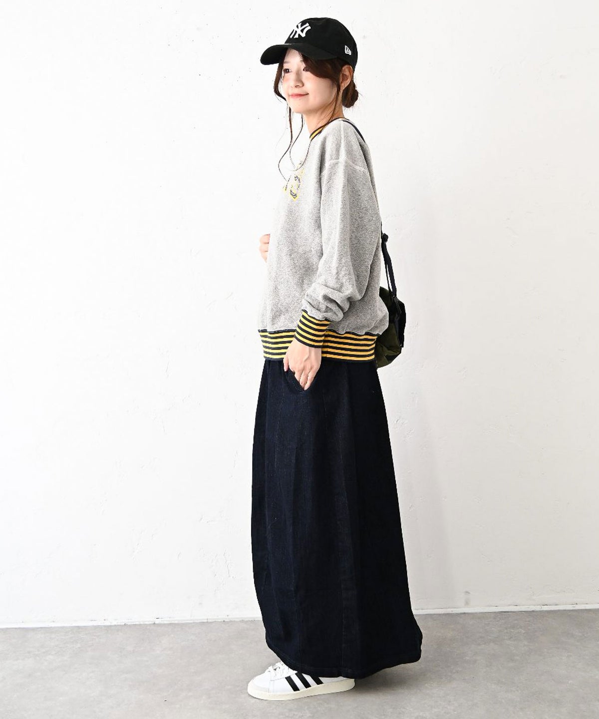 DENIM&DUNGAREE｜ビンテージウラケMISSIONSスウェット [[22680431]][C]
