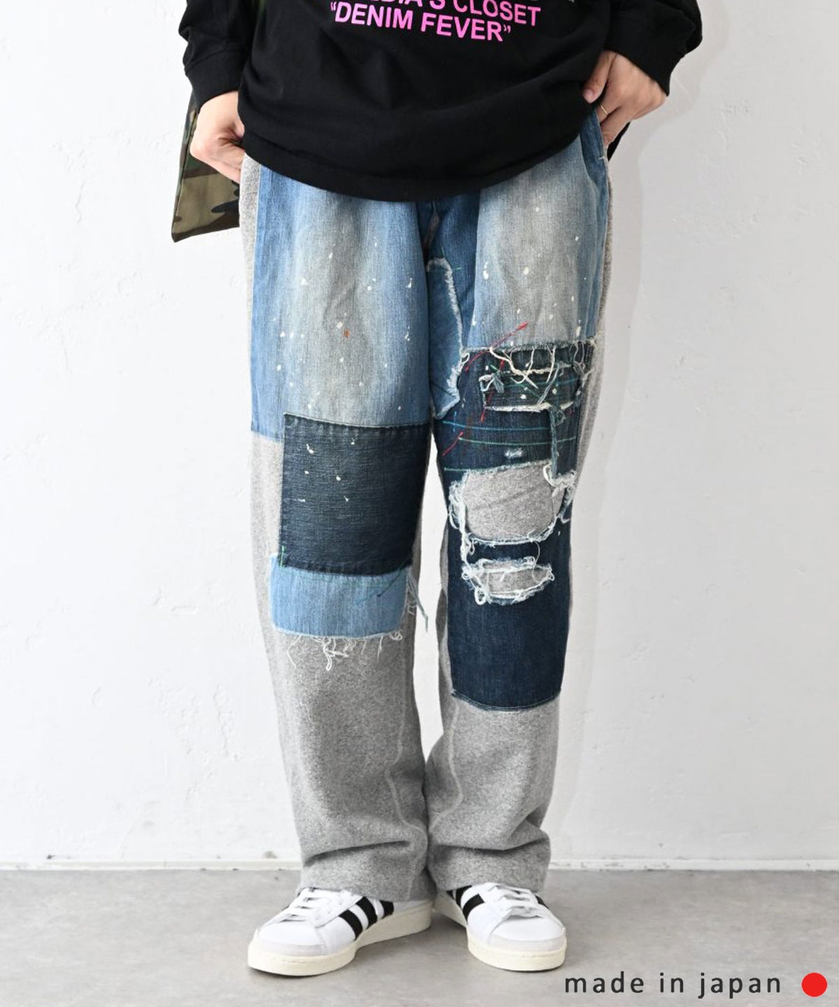  DENIM&DUNGAREE｜ビンテージウラケリメイクPN [[22680503]][C]