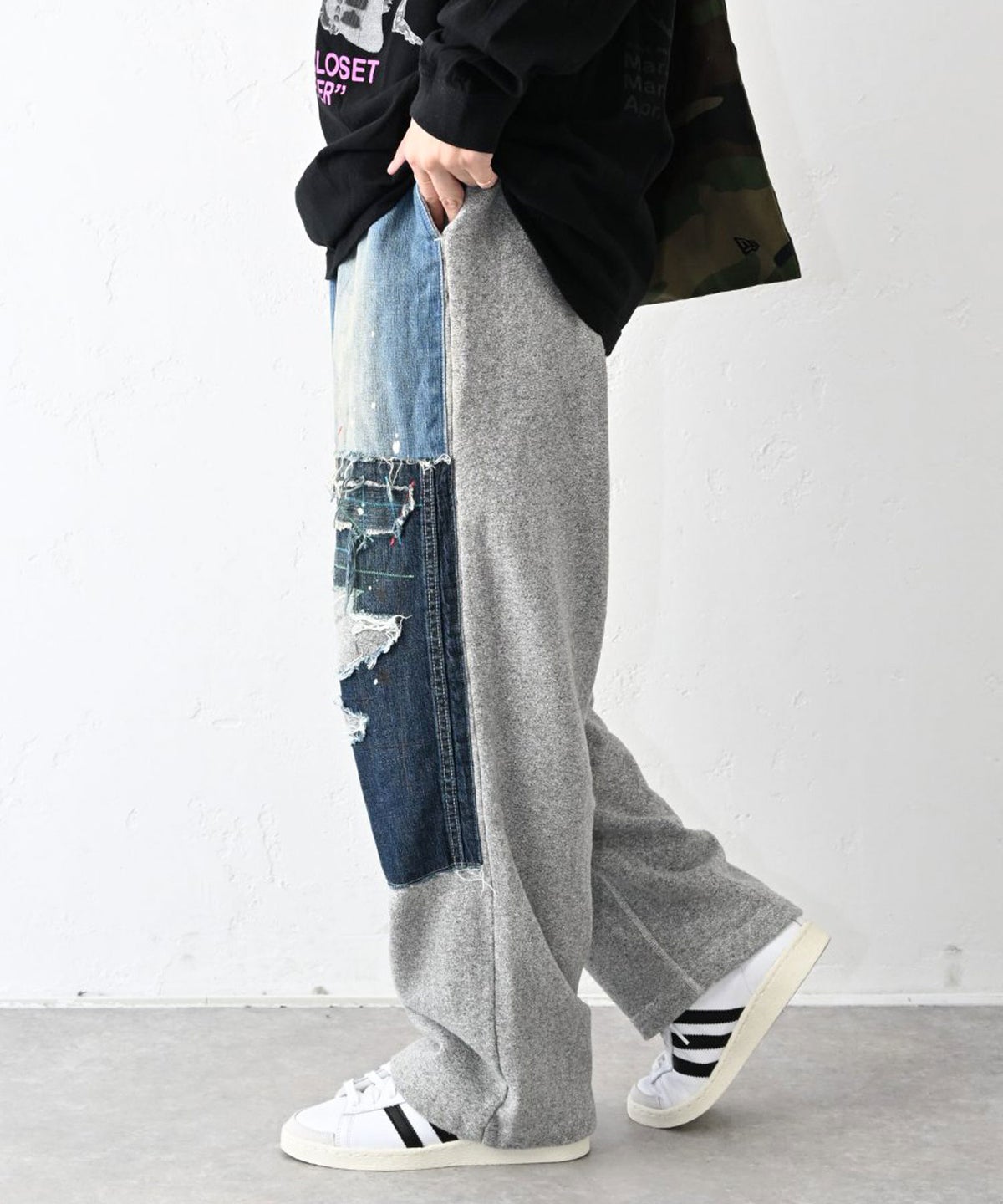  DENIM&DUNGAREE｜ビンテージウラケリメイクPN [[22680503]][C]