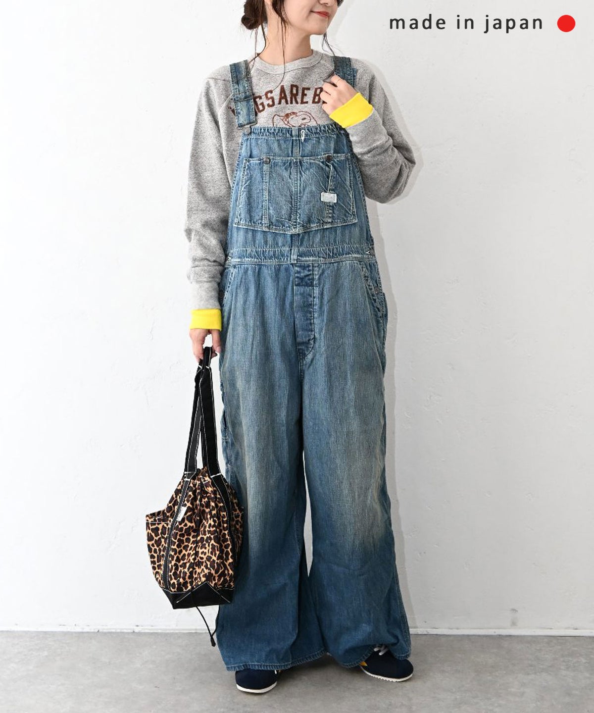 DENIM&DUNGAREE｜8OZデニムオーバーオール [[22680701]][C]