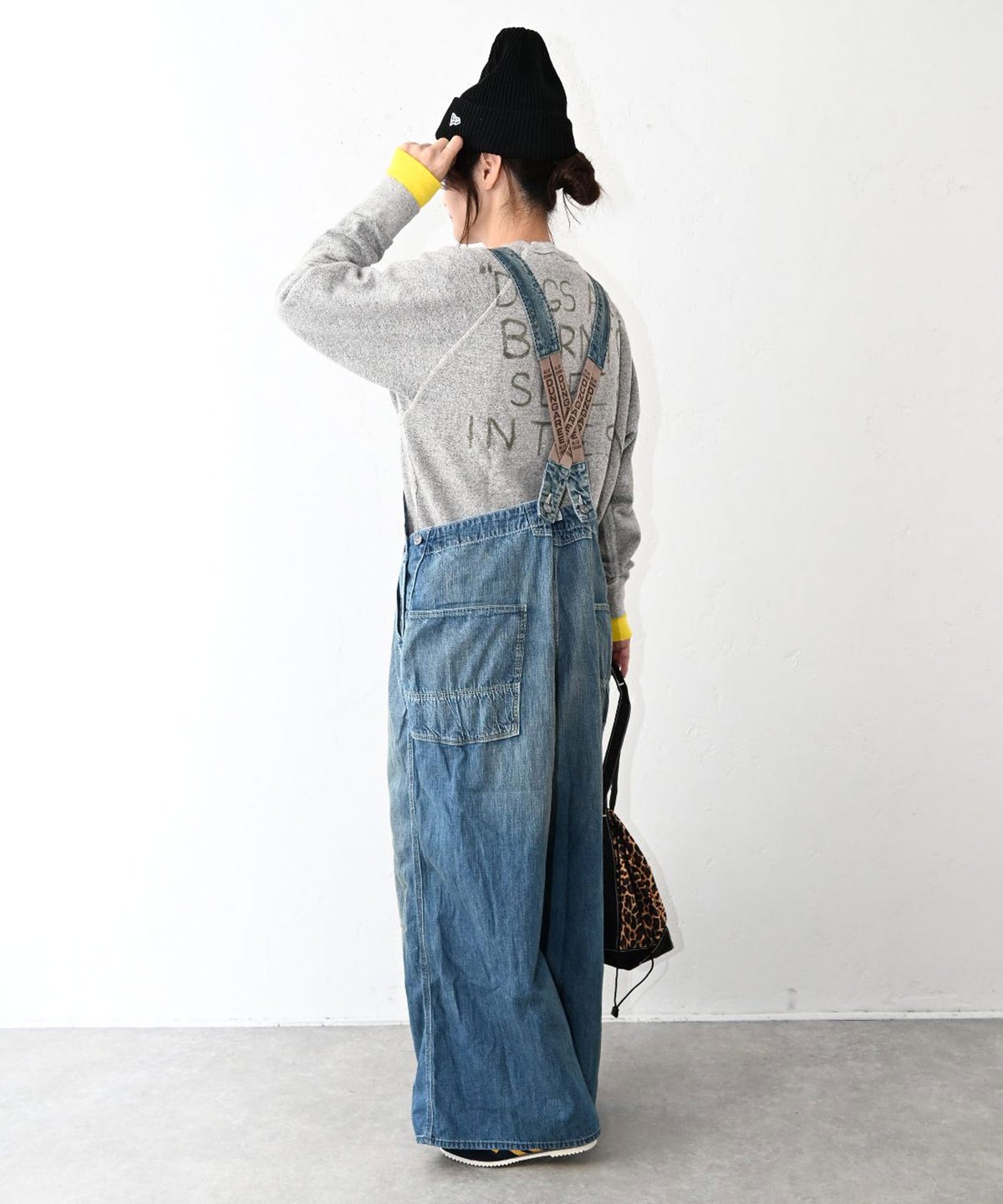 DENIM&DUNGAREE｜8OZデニムオーバーオール [[22680701]][C]