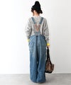 DENIM&DUNGAREE｜8OZデニムオーバーオール [[22680701]][C]