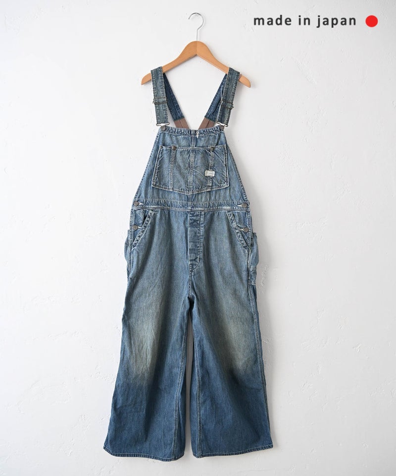 DENIM&DUNGAREE｜8OZデニムオーバーオール [[22680701]][C]