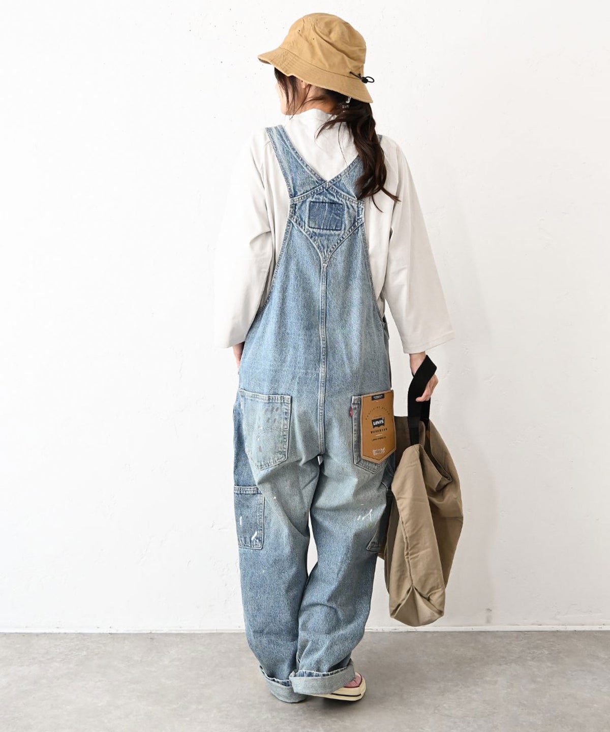 LEVI´S｜LOOSE OVERALLS [[0057W-0005-AW26]][C]