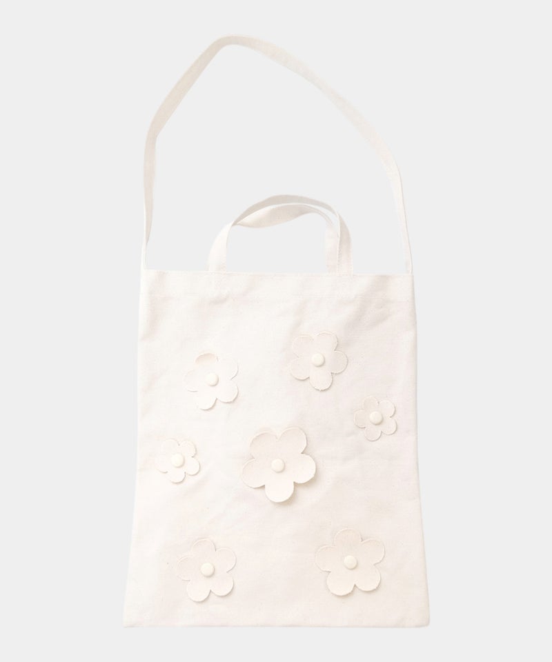 toca｜FLOWER TOTE BAG [[tc263-15]][C]