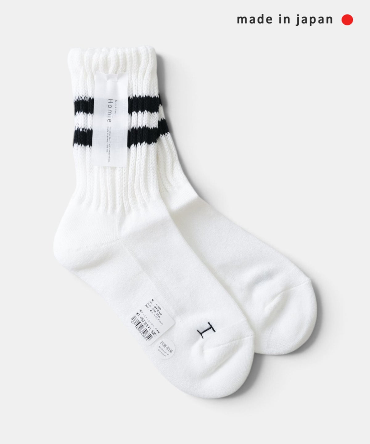 Homie｜Cotton Rib Socks [[H-069]][C]