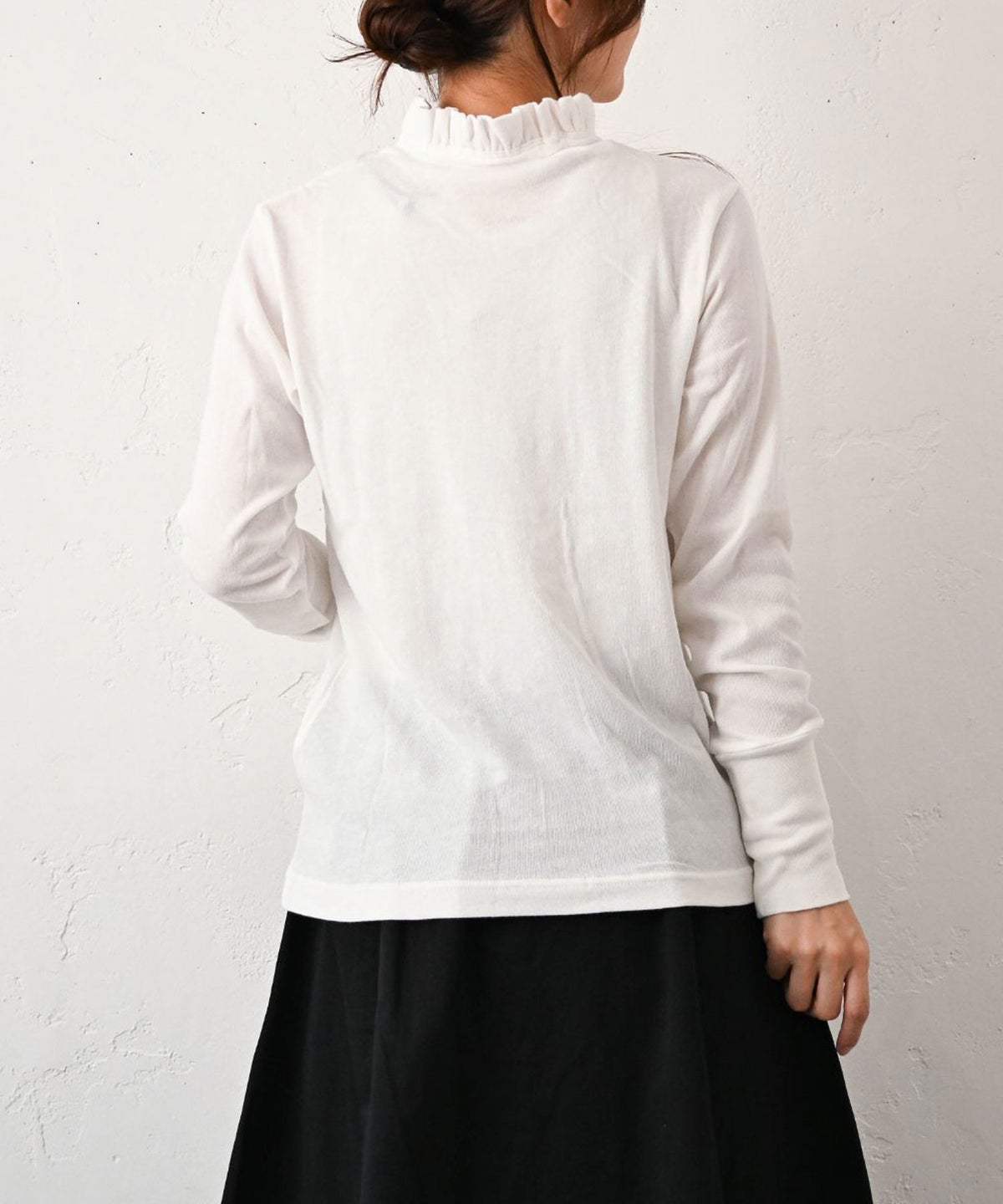 HEAVENLY｜Frillneck Pullover [[2648154]][C]