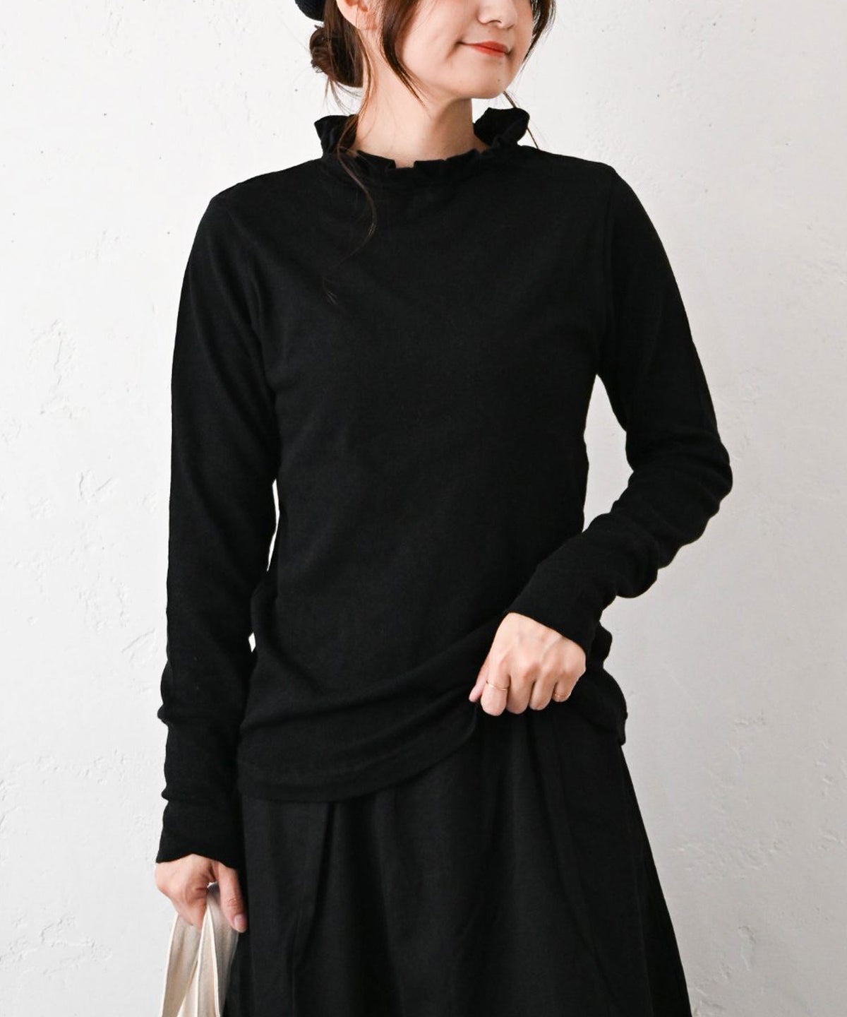 HEAVENLY｜Frillneck Pullover [[2648154]][C]