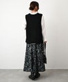 HEAVENLY｜Cotton Side Button Knit Vest [[2648164]][C]