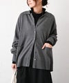 HEAVENLY｜Cotton Cashmere Collared Knit Cardigan [[2648174]][C]
