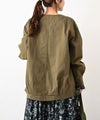 HEAVENLY｜Cotton Twill Nocollar Jacket [[2649103]][C]
