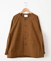 HEAVENLY｜Cotton Twill Nocollar Jacket [[2649103]][C]