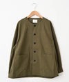 HEAVENLY｜Cotton Twill Nocollar Jacket [[2649103]][C]