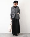 HEAVENLY｜Cotton Twill Cocoon Skirt [[2649121]][C]