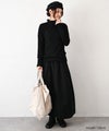 HEAVENLY｜Cotton Twill Cocoon Skirt [[2649121]][C]