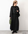HEAVENLY｜Cotton Twill Cocoon Skirt [[2649121]][C]