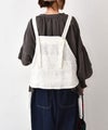 tumugu｜起毛リネン×コットンリネンボイル2WAYエプロンベスト [[TB26324]][C]