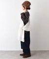 tumugu｜起毛リネン×コットンリネンボイル2WAYエプロンベスト [[TB26324]][C]