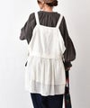 tumugu｜起毛リネン×コットンリネンボイル2WAYエプロンベスト [[TB26324]][C]