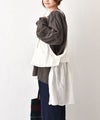 tumugu｜起毛リネン×コットンリネンボイル2WAYエプロンベスト [[TB26324]][C]
