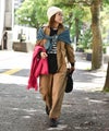 her.｜タイプライターオッズパンツ [[7264P913]][C]