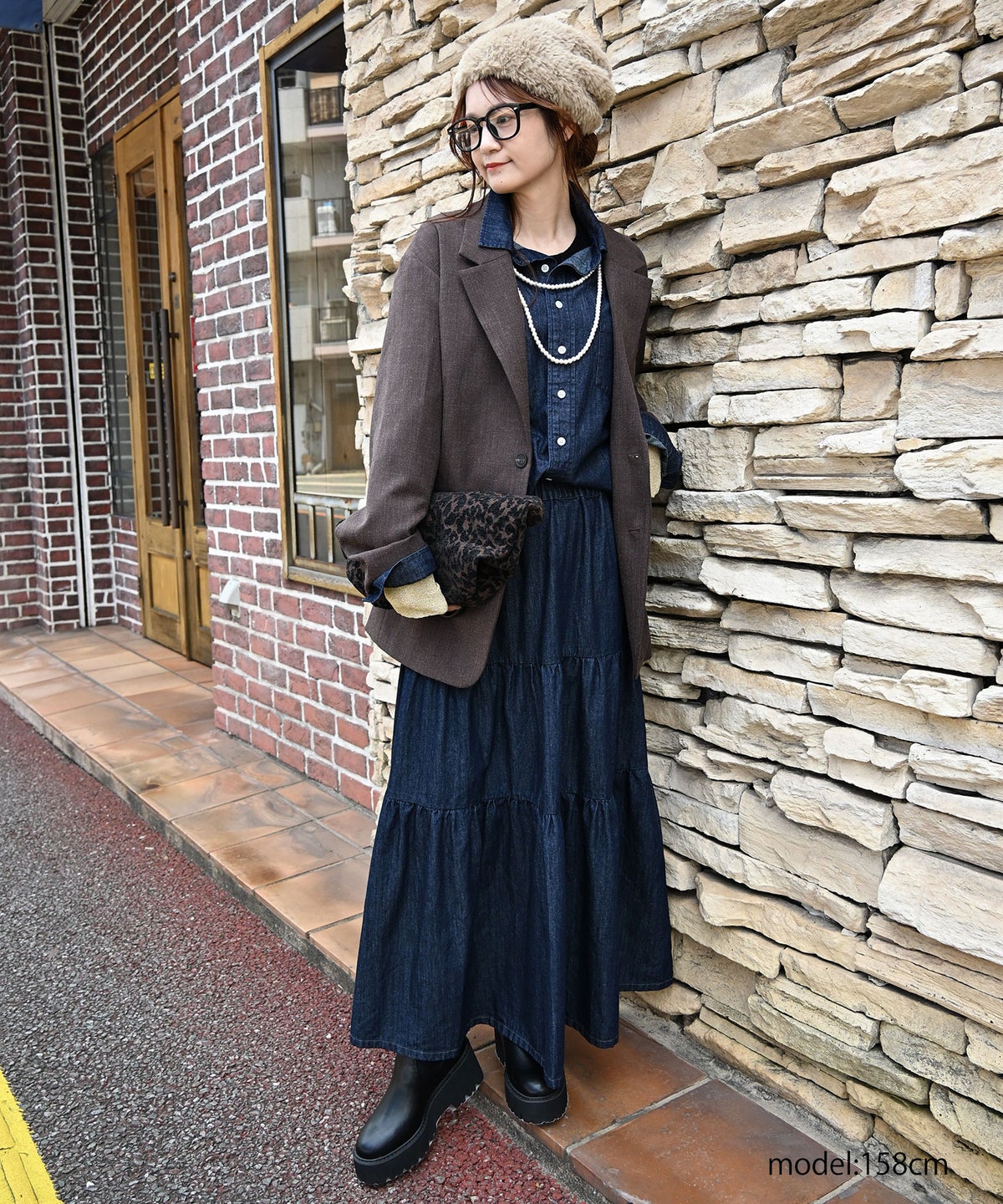 STEVENS&SON｜ファーニットキャップ [[630-008]][C]