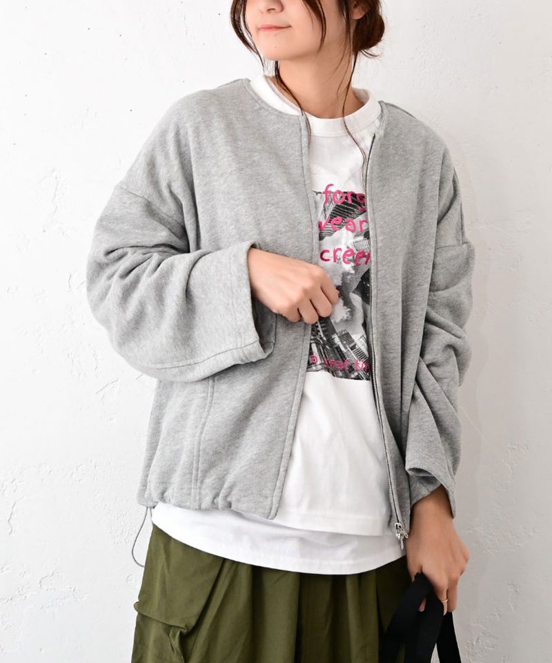 Our.｜LOOPWHEELED FRENCH TERRY JACKET [[MT2604WM-0909]][C]