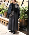 HUMS｜布帛ドッキングニットワンピース [[RNK-2694]][C]