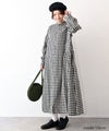  ichi｜起毛チェックワンピース [[260413]][C]