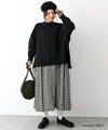  ichi｜起毛チェックワンピース [[260413]][C]