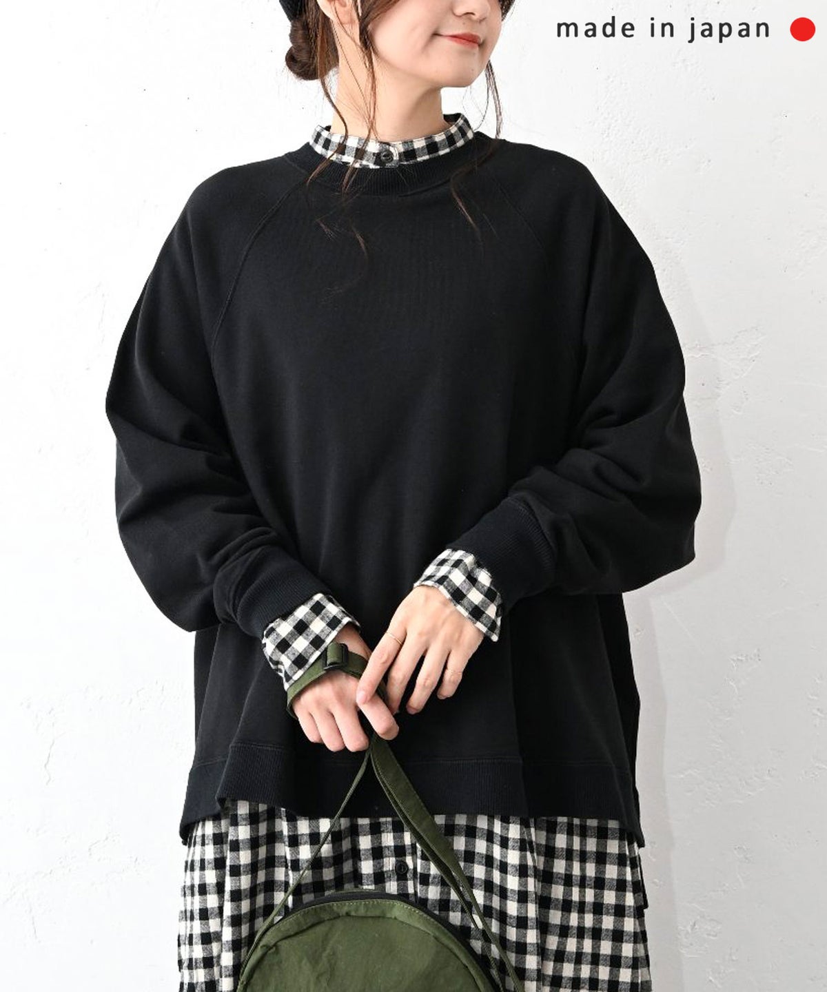 ichi｜裏毛ワイドプルオーバー [[260448]][C]