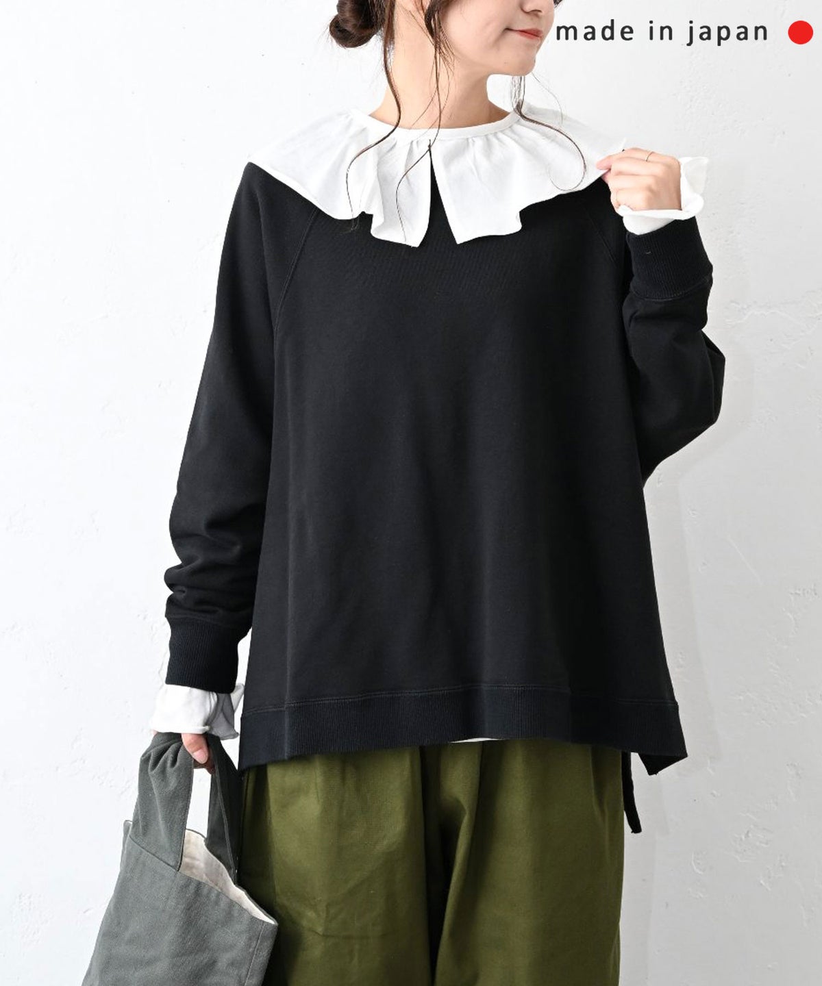  ichi｜裏毛ワイドプルオーバー [[260448]][C]