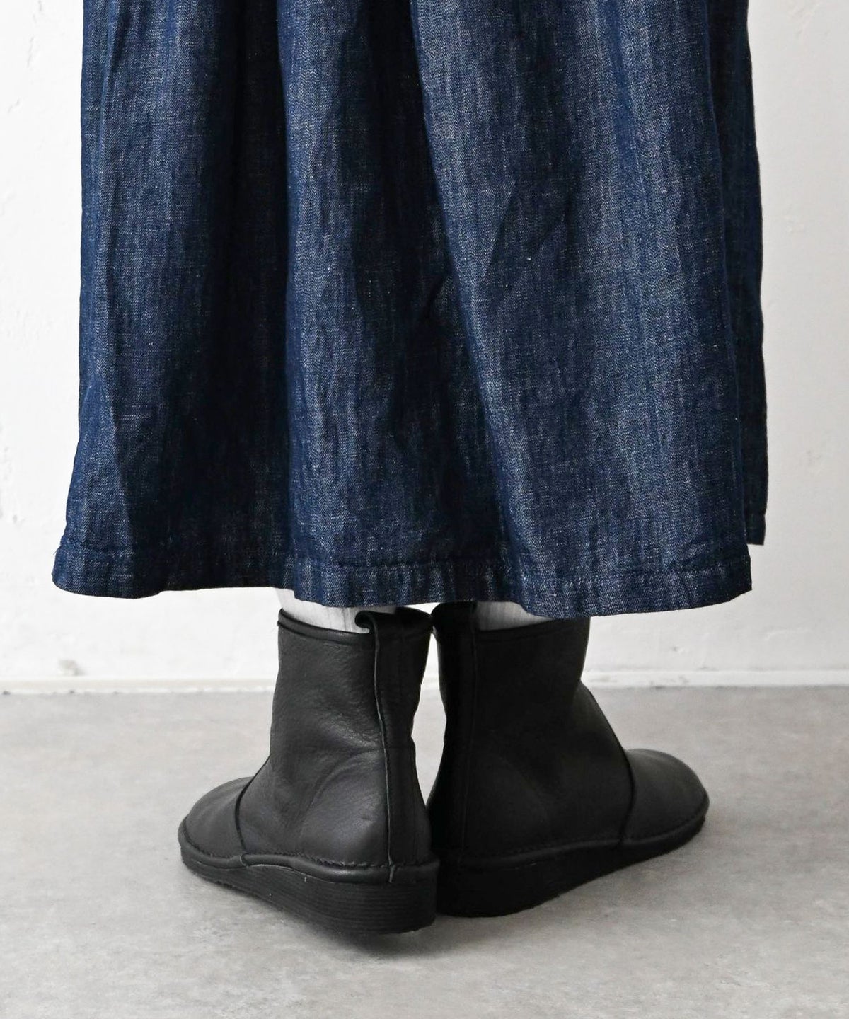 ramble comfort｜オイルシュリンクレザーショートブーツ [[373-73390-1]][C]