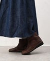ramble comfort｜オイルシュリンクレザーショートブーツ [[373-73390-1]][C]