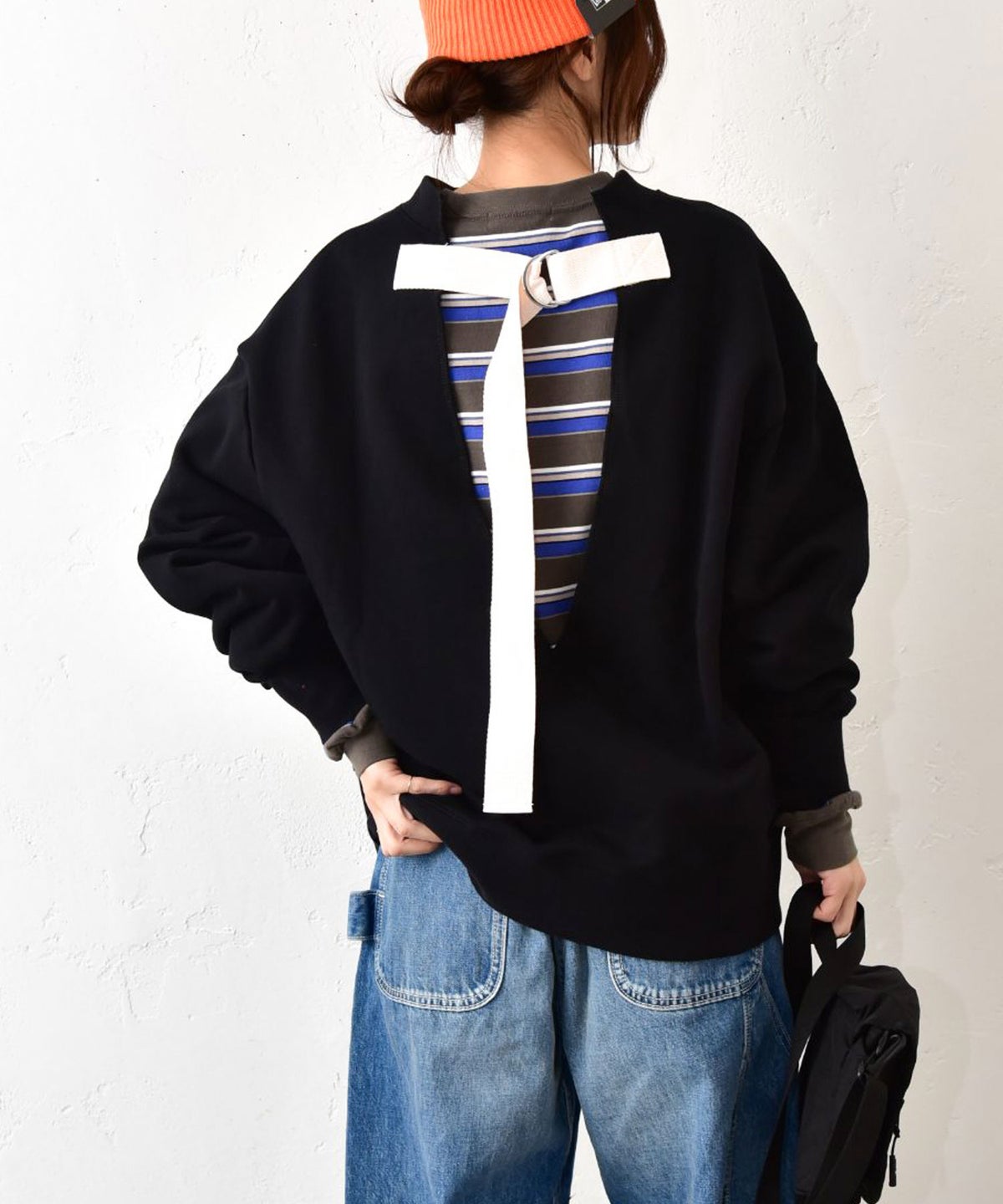 Gives a sense of fullment｜リメイクデザインスウェット [[863078]][C]