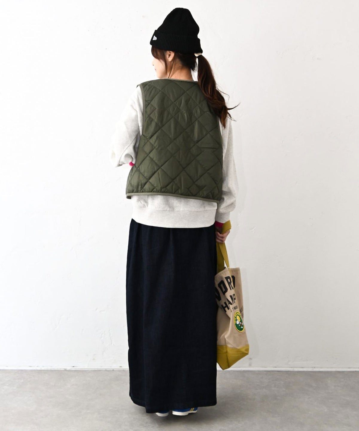 Gives a sense of fullment｜リバーシブルミリタリーベスト [[863135]][C]