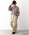  Gives a sense of fullment｜マルチカラーボーダーTee [[663009]][C]