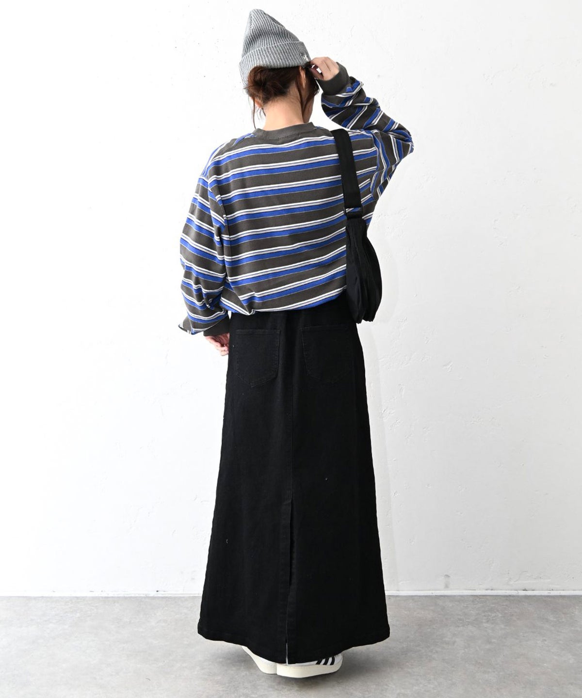  Gives a sense of fullment｜マルチカラーボーダーTee [[663009]][C]