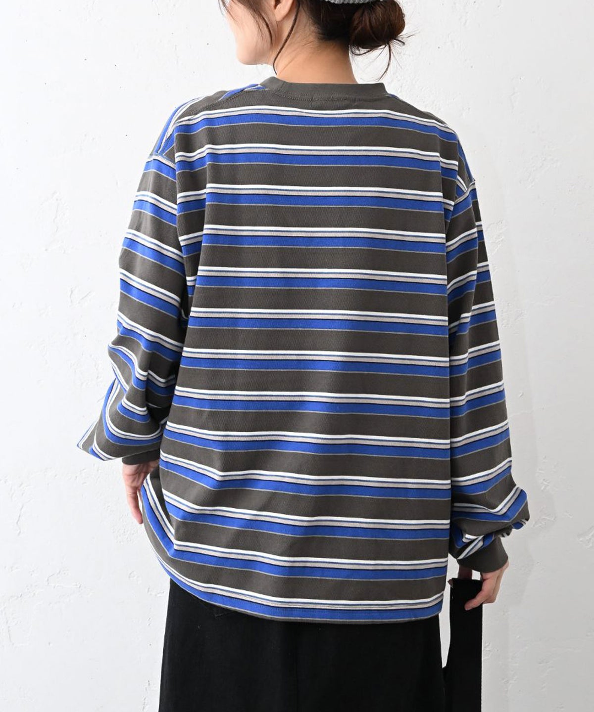  Gives a sense of fullment｜マルチカラーボーダーTee [[663009]][C]