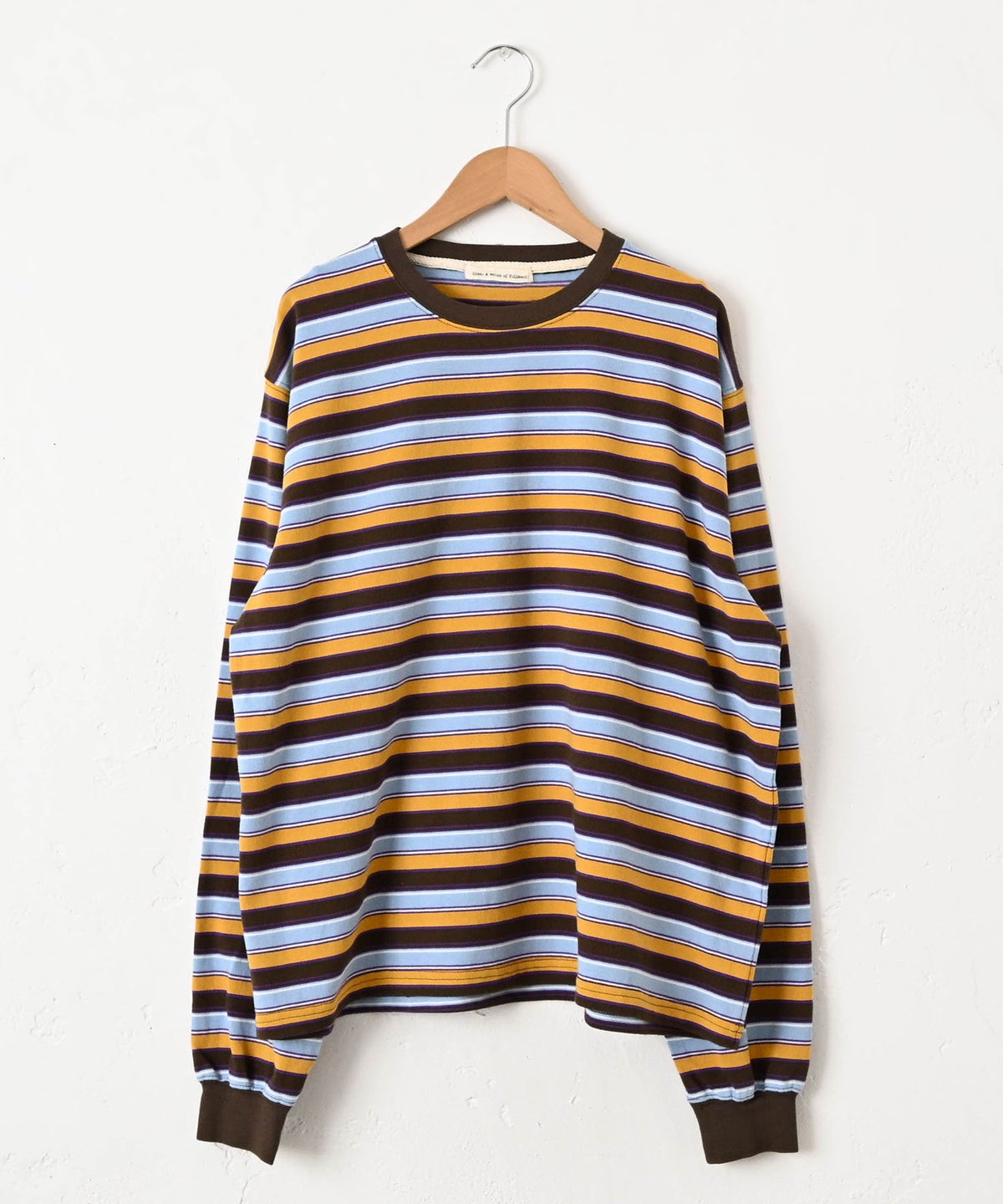 Gives a sense of fullment｜マルチカラーボーダーTee [[663009]][C]