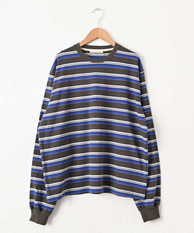  Gives a sense of fullment｜マルチカラーボーダーTee [[663009]][C]