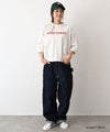 and quarter｜7分袖ロゴT [[MA-28282]][C]